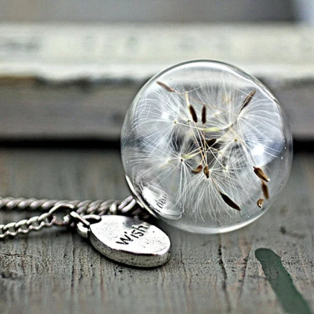 Trendy Dandelion Wish Necklace