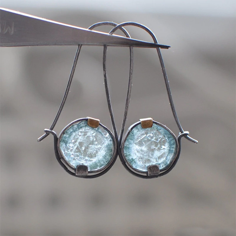 Timeless Ocean Crystal Earrings