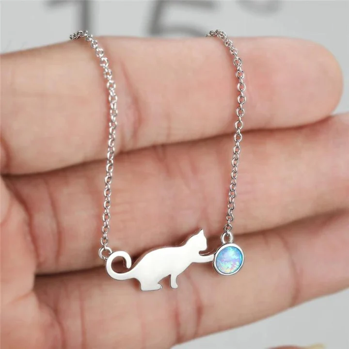 Stylish Kitty Necklace