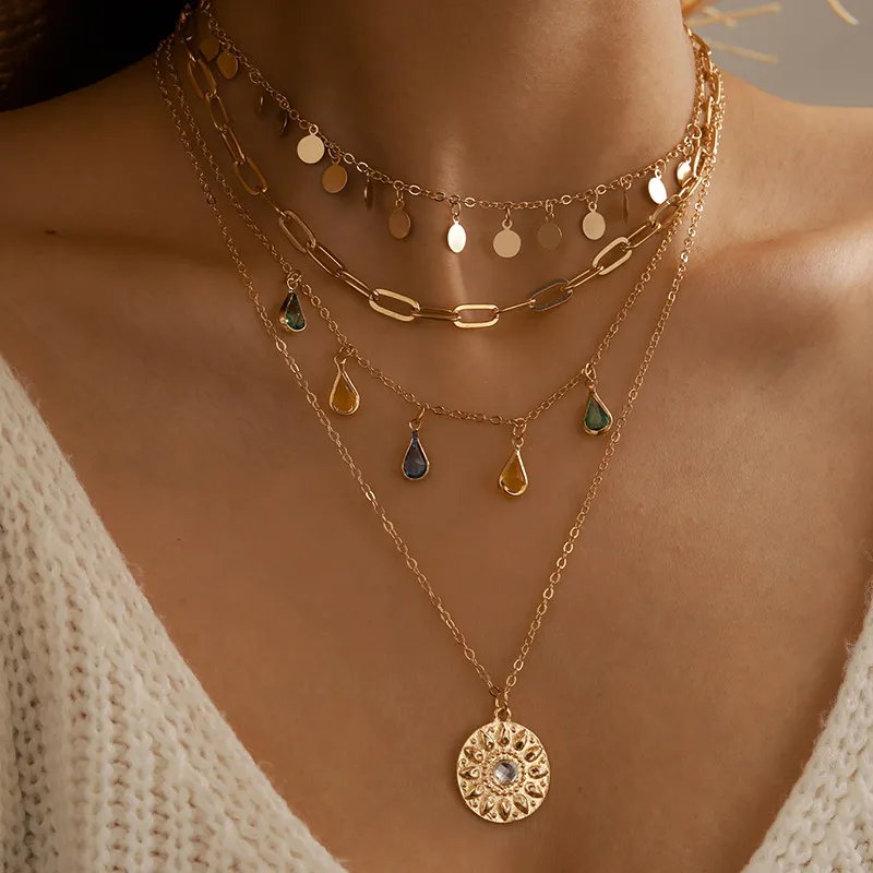 Timeless Sun Golden Necklace