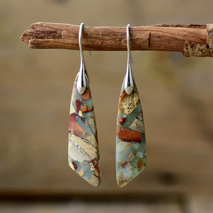 Stylish Nature Stone Earrings