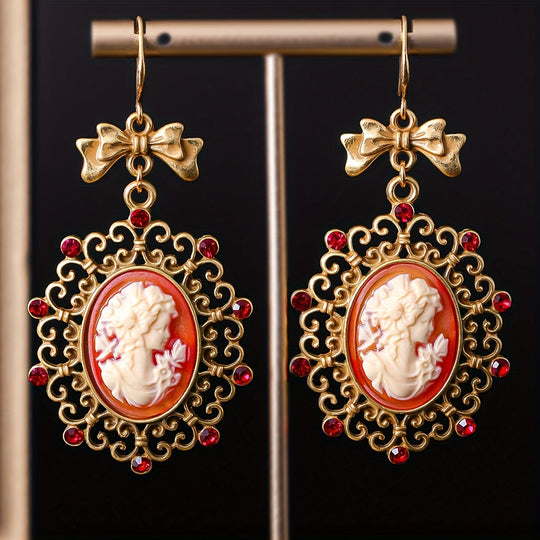 Modern Style Drop Earrings