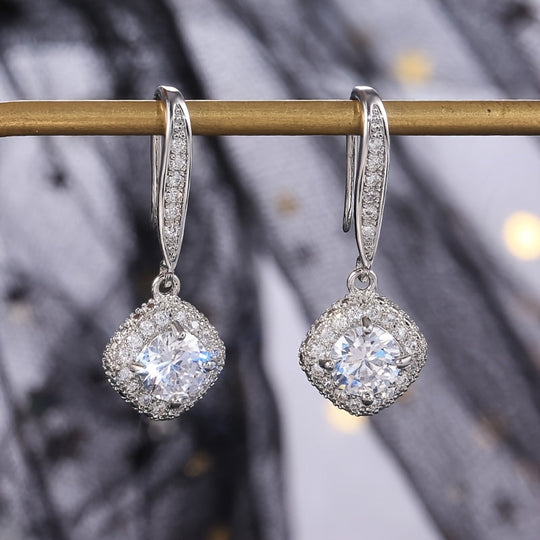 Elegant Geometric Drop Earrings
