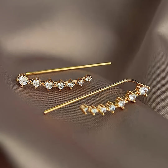 Elegant Classic-Inspired Zinc Earrings