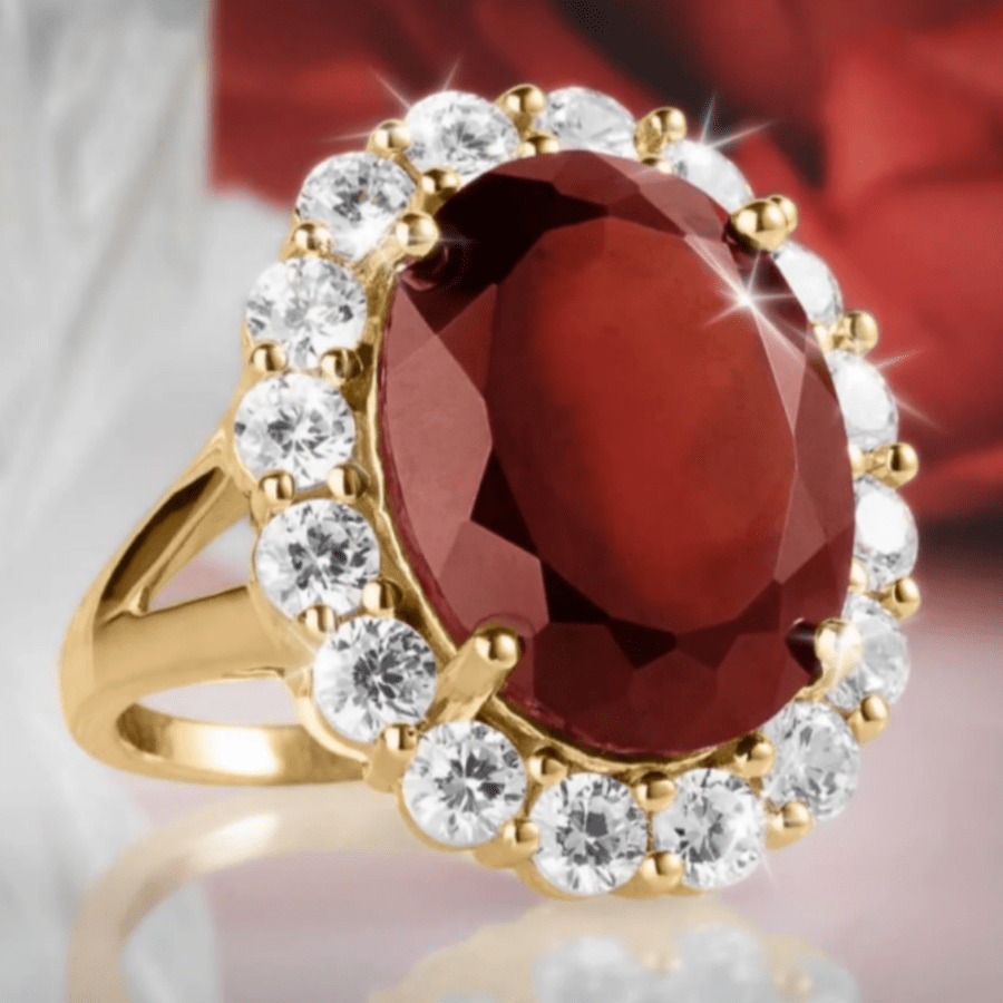 Luxurious Elegant Copper Ring