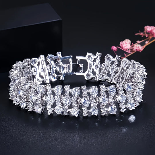 Timeless Bohemian Style Tennis Bracelet