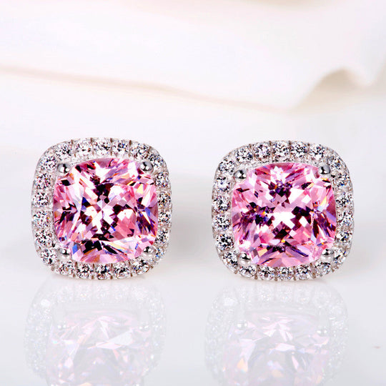 Classic Stone Stud Earrings