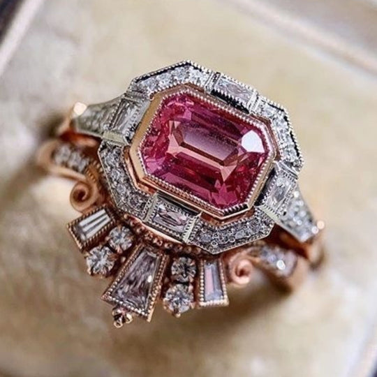 Stylish Zirconia Decorative Ring