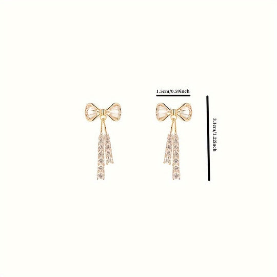 Timeless Zirconia Drop Earrings