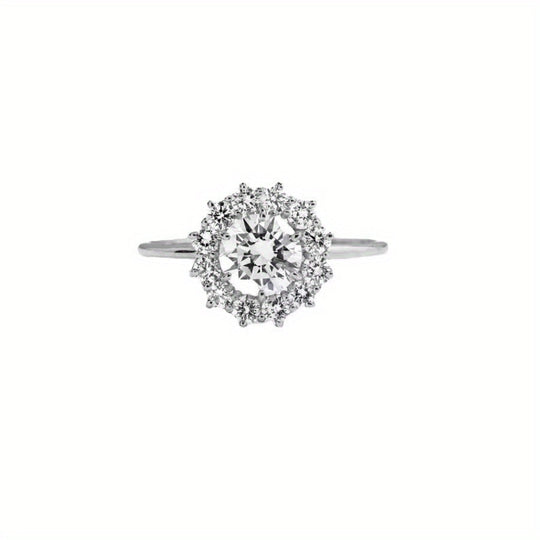 Stylish And Timeless Zirconia Ring