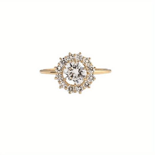 Stylish And Timeless Zirconia Ring