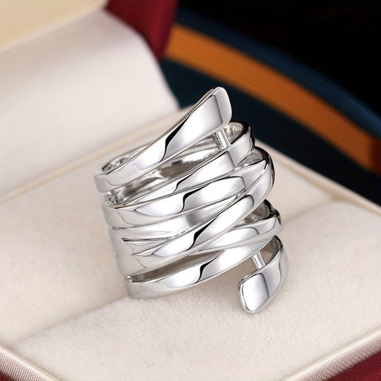 Sleek Multi Band Ring