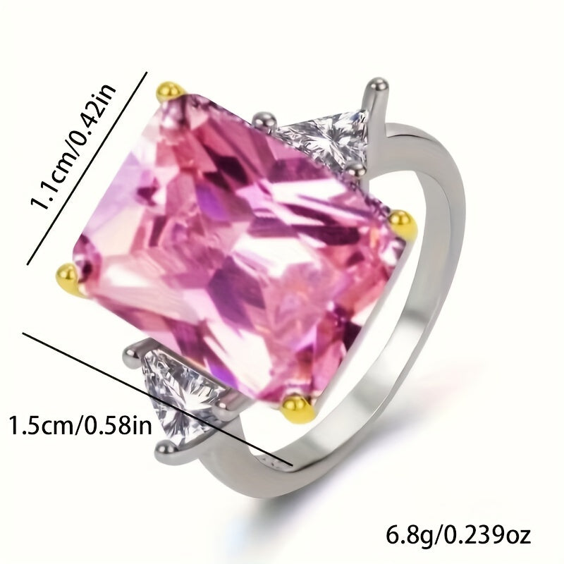 Trendy Cubic Zirconia Ring