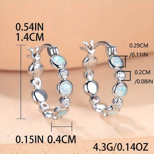 Elegant Stylish-Inspired Copper Hoop Earrings