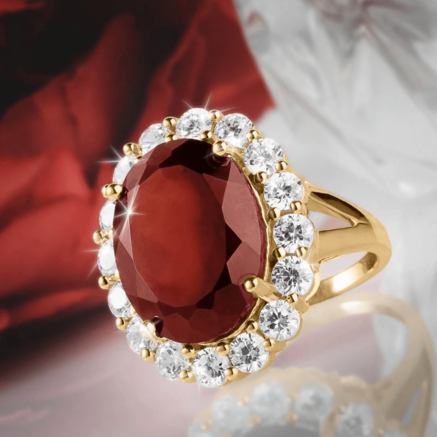 Luxurious Elegant Copper Ring