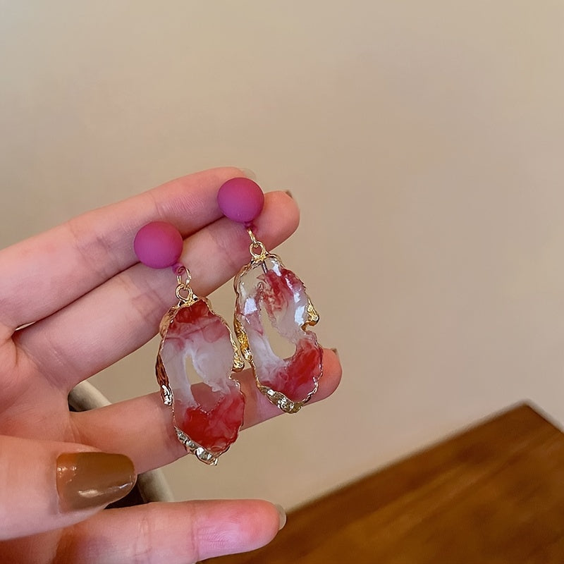 Classic Irregular Resin Earrings
