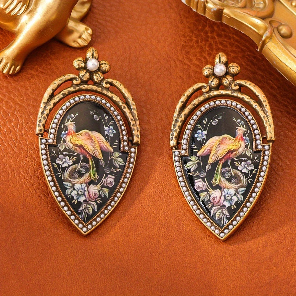 Elegant 18K Gold Plated Earrings