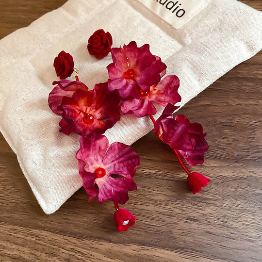 Classic Rose Earrings