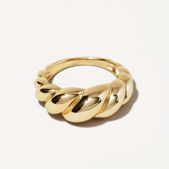 Elegant Fashion Chunky Dome Ring