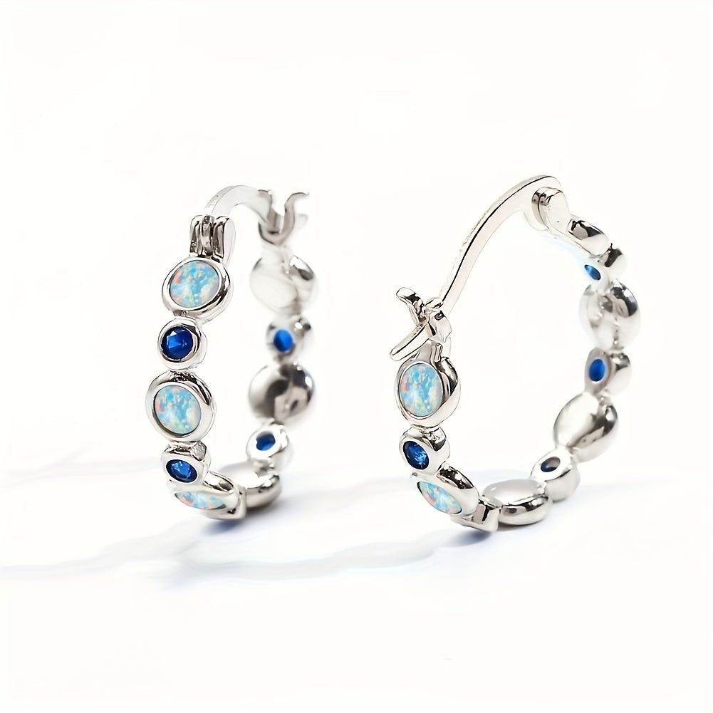 Elegant Stylish-Inspired Copper Hoop Earrings