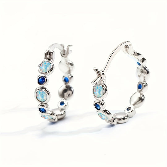 Elegant Stylish-Inspired Copper Hoop Earrings