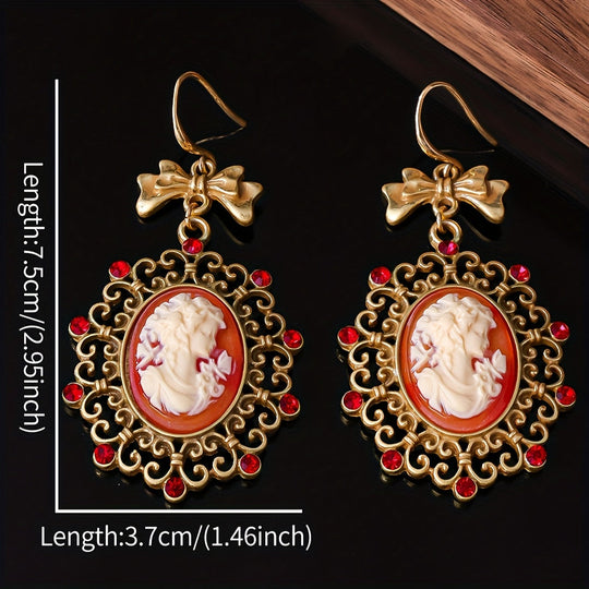 Modern Style Drop Earrings