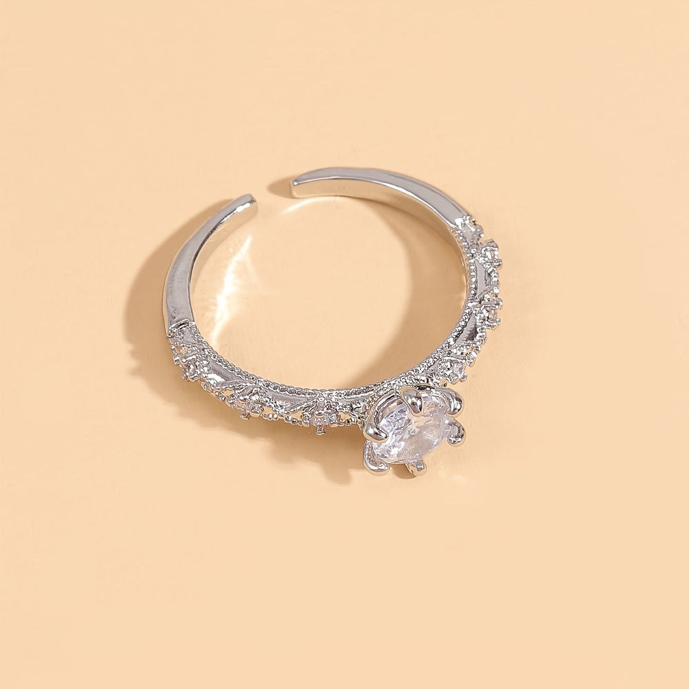 Elegant Synthetic Zirconia  Earrings