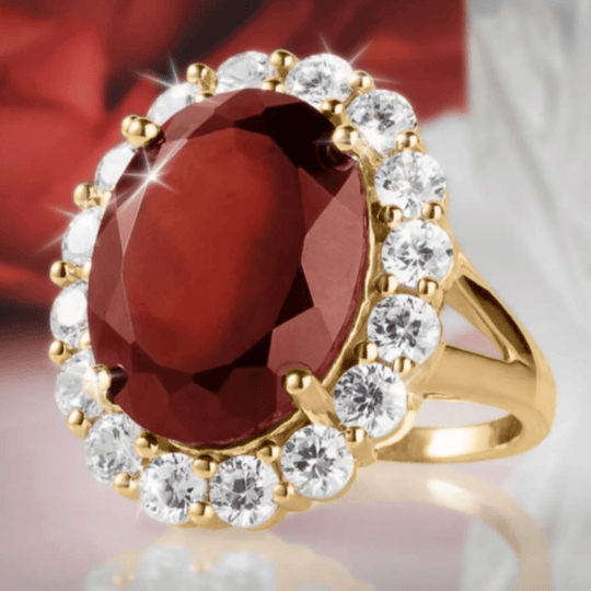 Luxurious Elegant Copper Ring