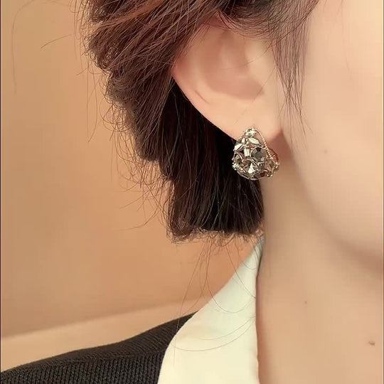 Elegant Minimalist-Inspired Hoop Earrings
