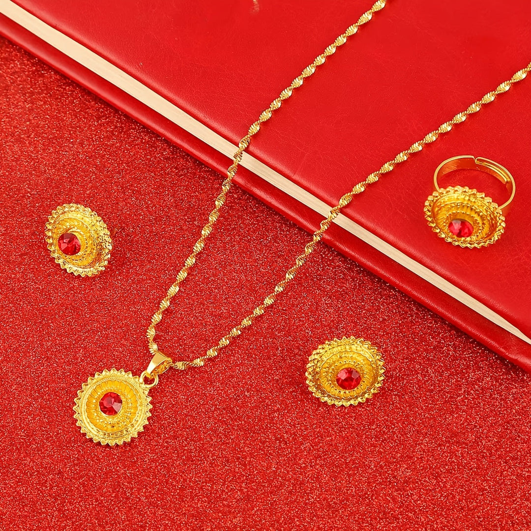 Timeless Boho 24K Gold Plated Jewelry Set