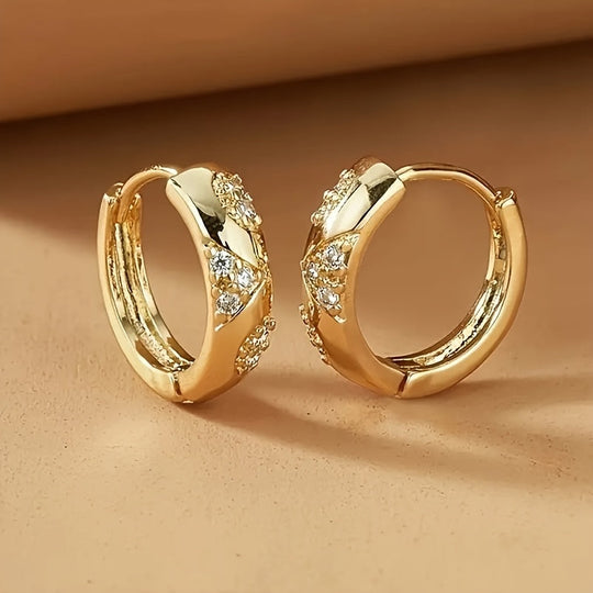Minimalist Small Circle Hoop Earrings