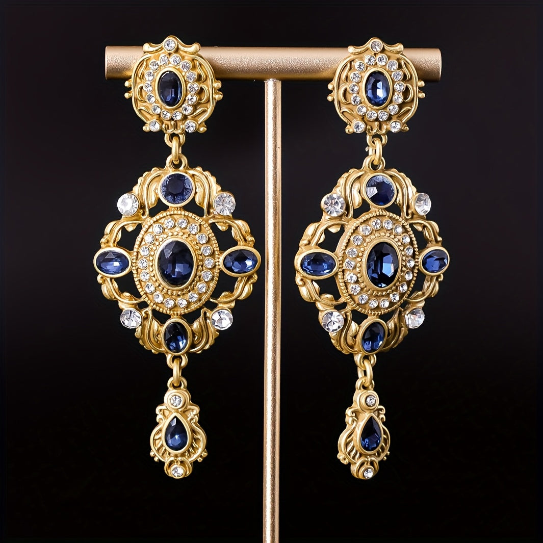 Elegant Sleek Palace Drop Earrings