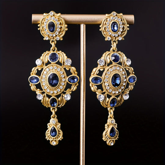 Elegant Sleek Palace Drop Earrings
