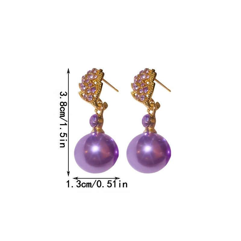 Timeless Fashion Pearl Drop Earrings