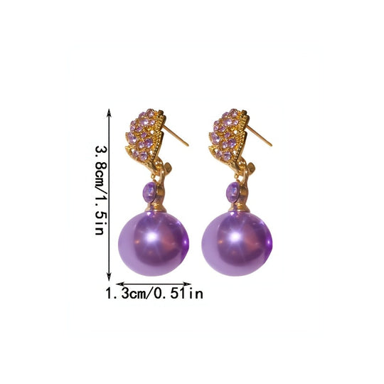 Timeless Fashion Pearl Drop Earrings