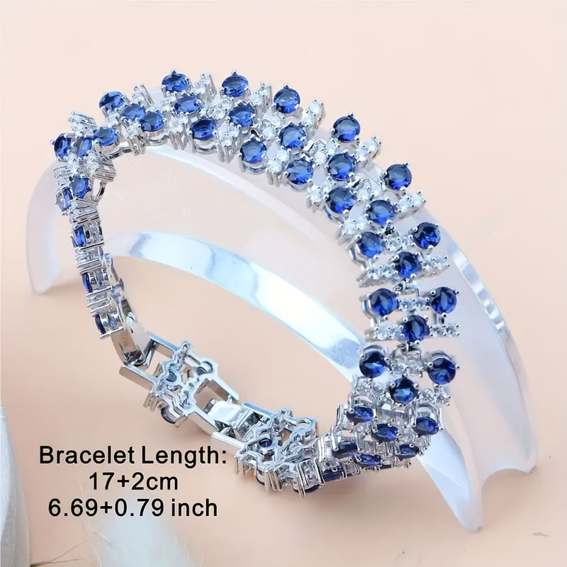 Timeless Bohemian Style Tennis Bracelet