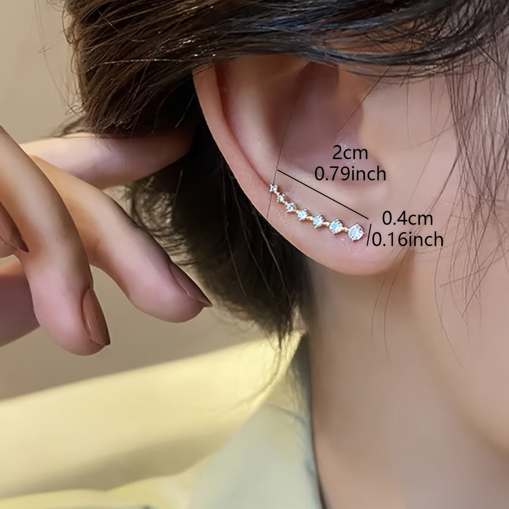 Elegant Classic-Inspired Zinc Earrings