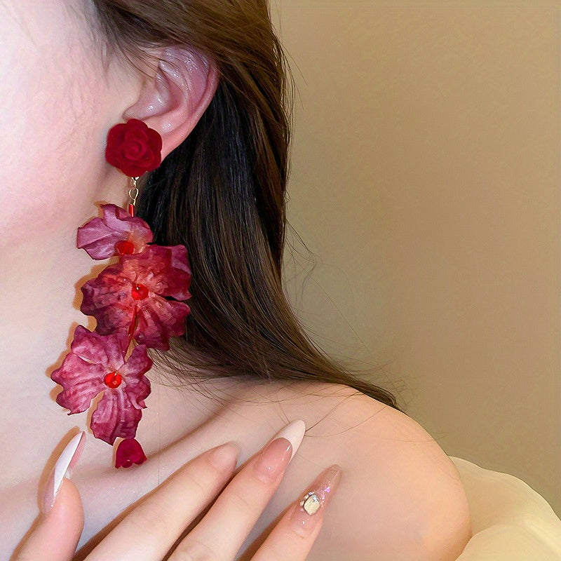 Classic Rose Earrings