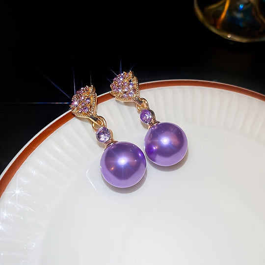 Timeless Fashion Pearl Drop Earrings