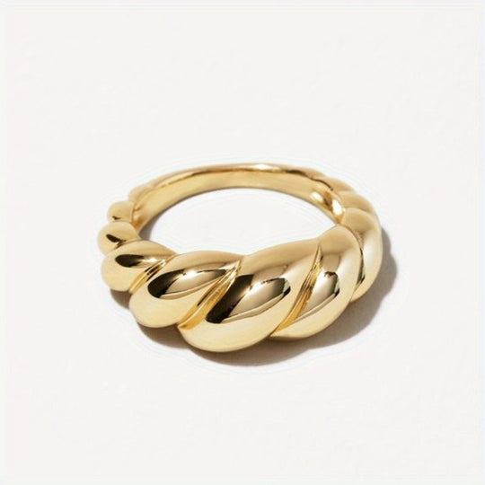 Elegant Fashion Chunky Dome Ring