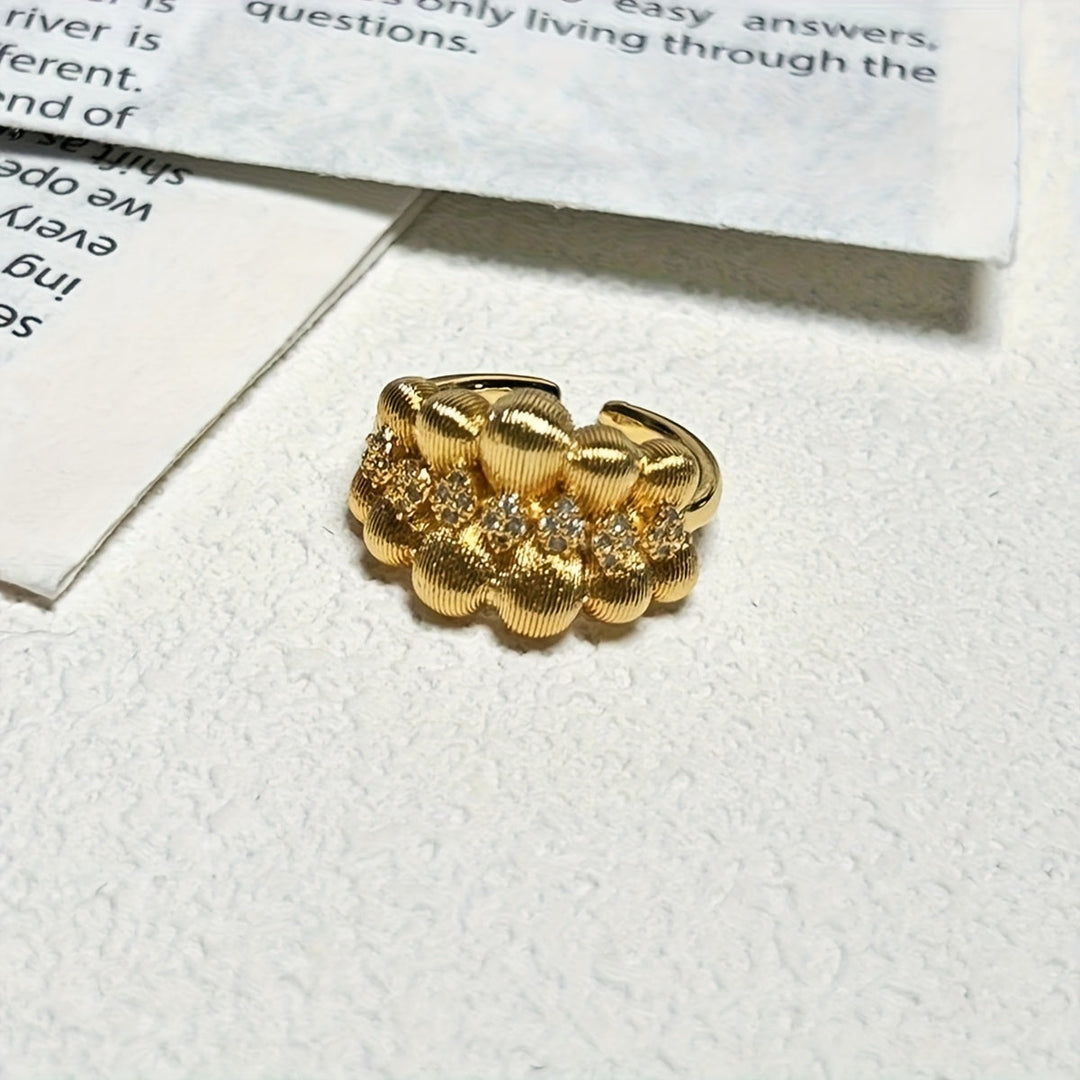 Stylish & Unique Floral Adjustable Ring