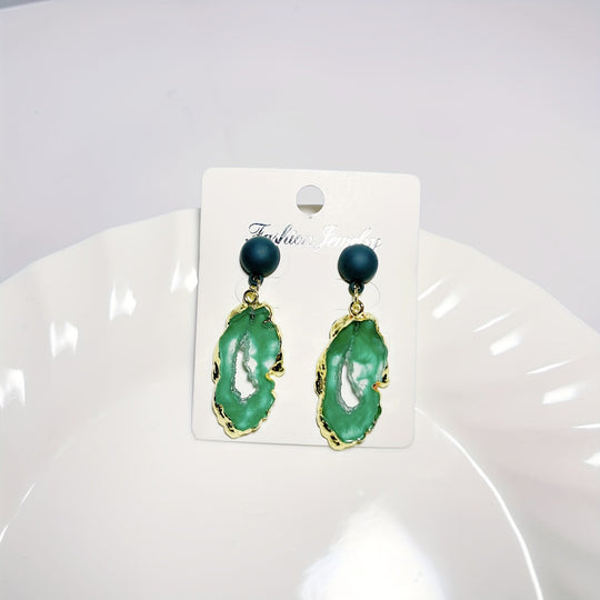 Classic Irregular Resin Earrings