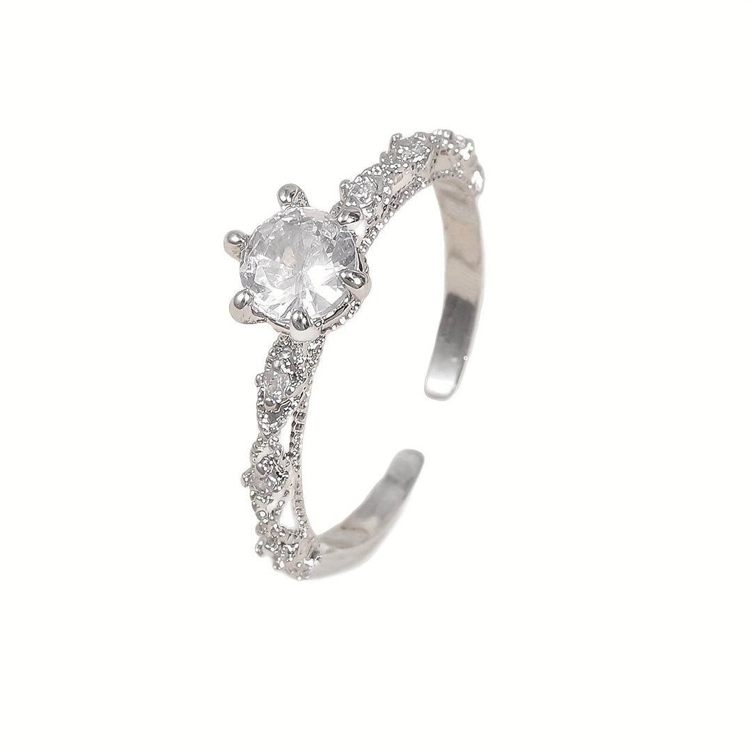 Elegant Synthetic Zirconia  Earrings