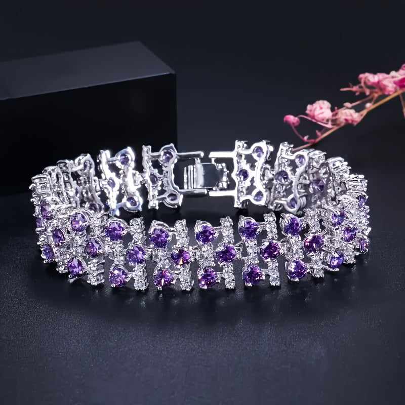 Timeless Bohemian Style Tennis Bracelet