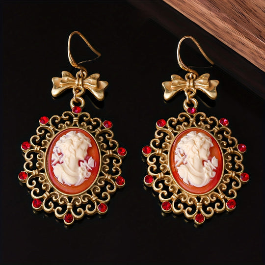 Modern Style Drop Earrings