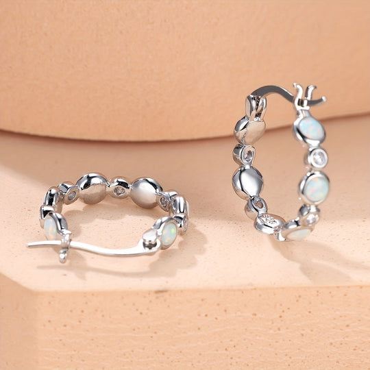 Elegant Stylish-Inspired Copper Hoop Earrings