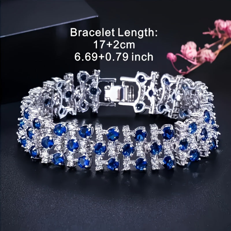Timeless Bohemian Style Tennis Bracelet