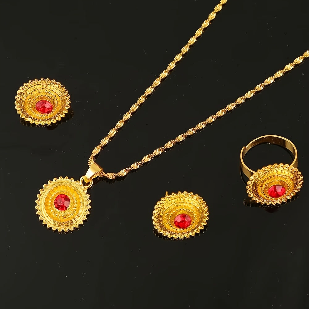 Timeless Boho 24K Gold Plated Jewelry Set