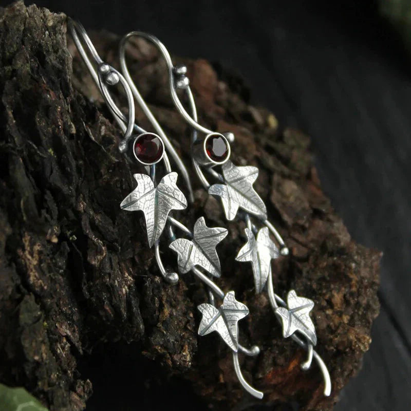 Minimalist Leaf Elf Earrings