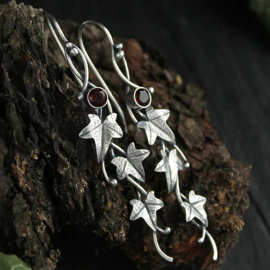 Minimalist Leaf Elf Earrings